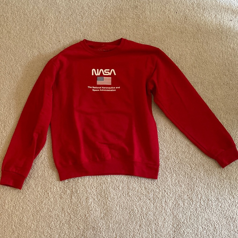 Red NASA Crewneck
